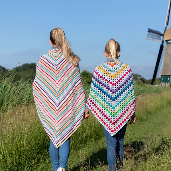 „Only Love“ – Umschlagtuch-Häkelpaket