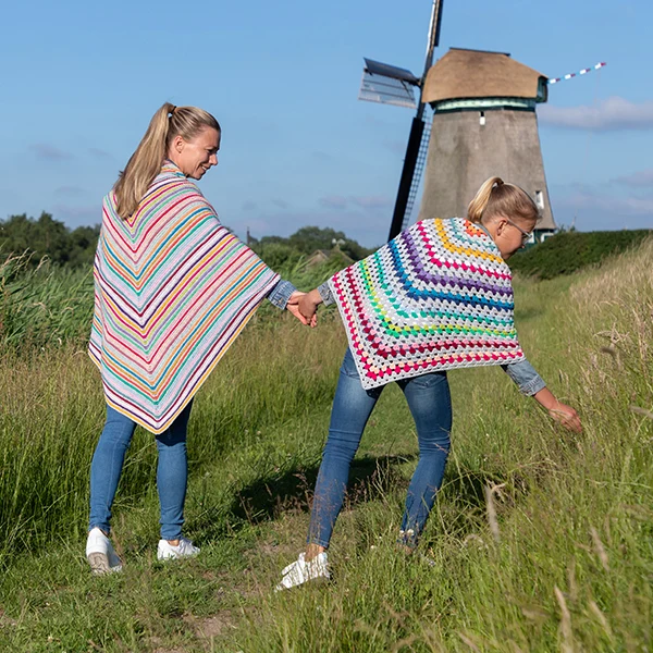 „Only Love“ – Umschlagtuch-Häkelpaket