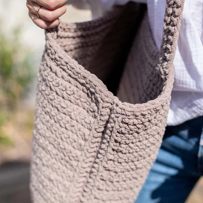Create-it Teddy-Tasche – Häkelpaket
