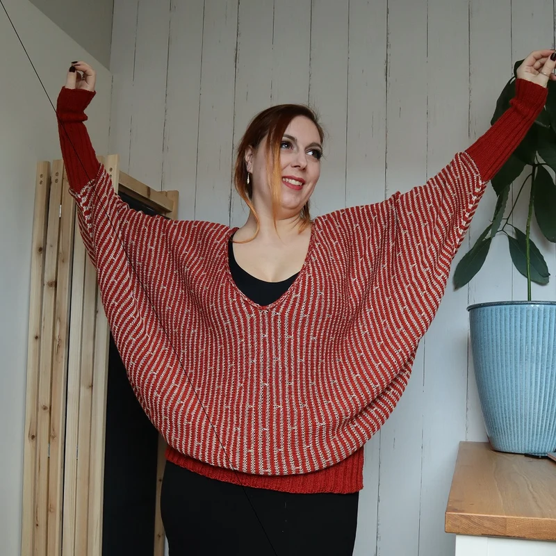 Strickanleitung für den Pullover „Sonnenlicht“