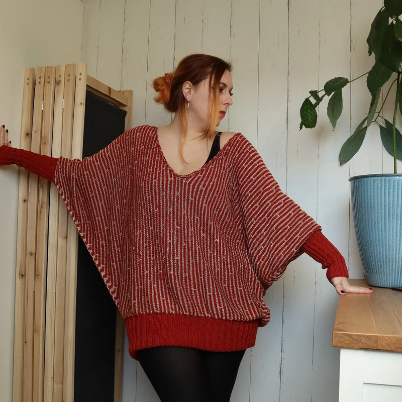 Strickanleitung für den Pullover „Sonnenlicht“