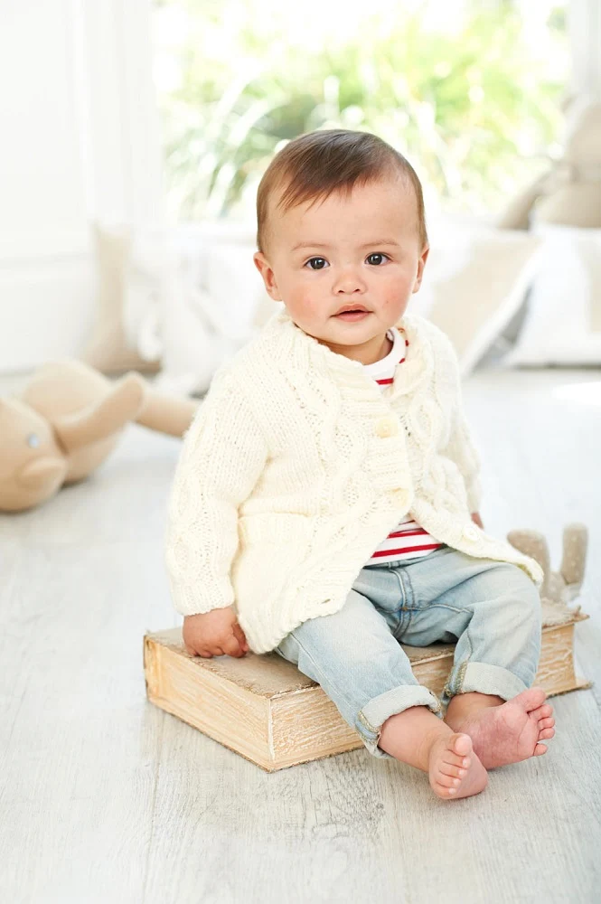 Strickanleitung Stylecraft Special for Babies Aran Nr. 9344 Baby-Jacken (digital)