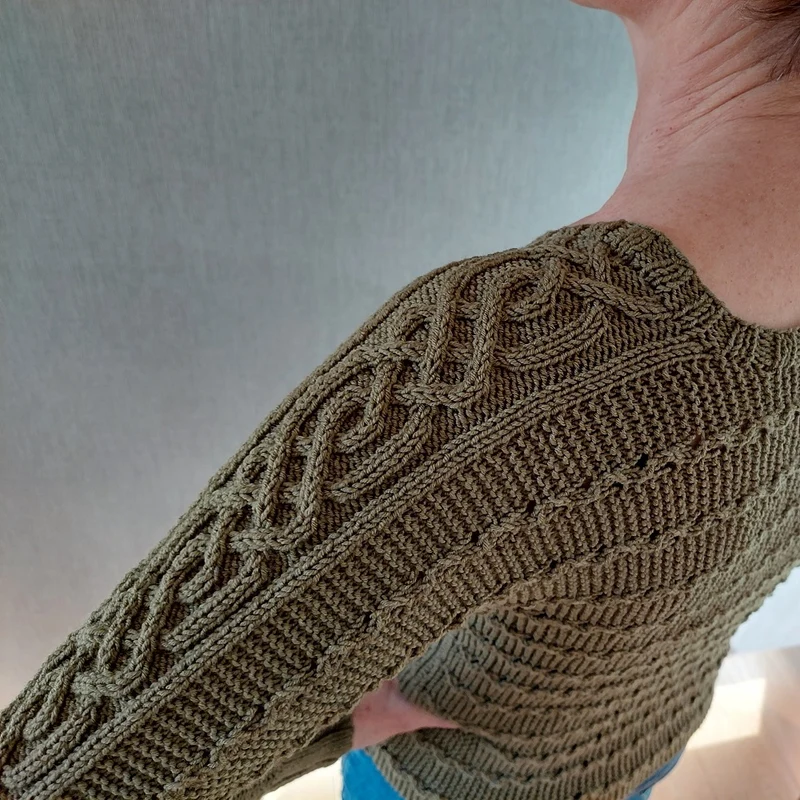 Strickanleitung „Pullover auf eigene Art quer“ (digital)