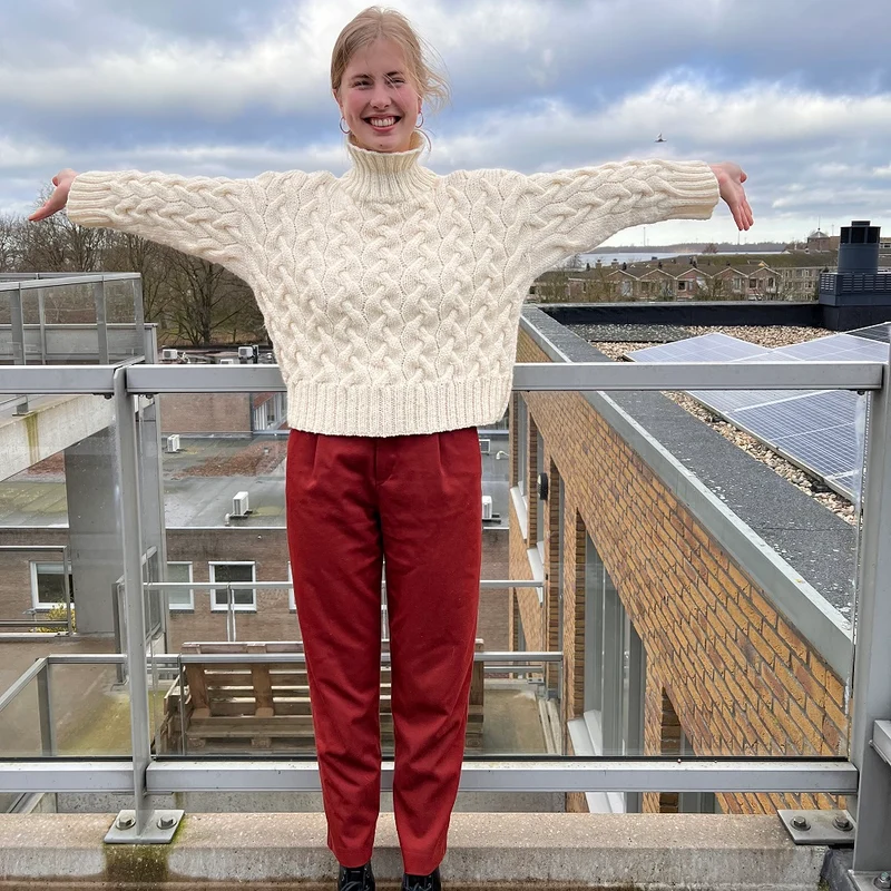 Strickanleitung für den Pullover „Femke“