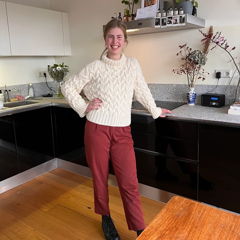 Strickanleitung für den Pullover „Femke“