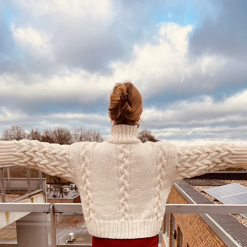 Strickanleitung für den Pullover „Femke“