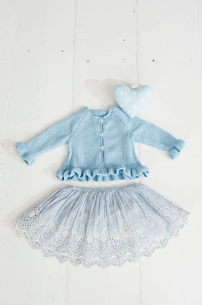 Strickanleitung Stylecraft Bambino DK Nr. 9501 Babyjacken (digital)