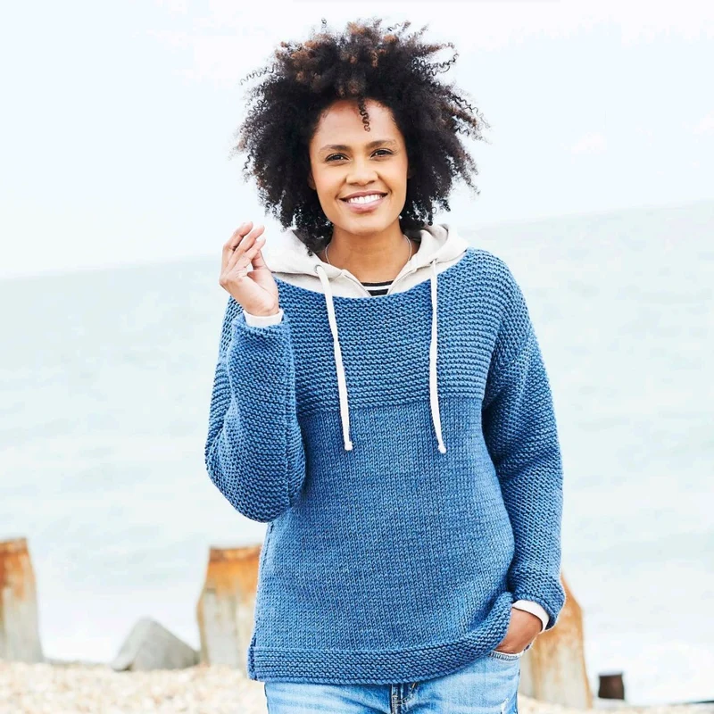 Strickanleitung Stylecraft Bellissima Chunky Nr. F069 Pullover (digital)