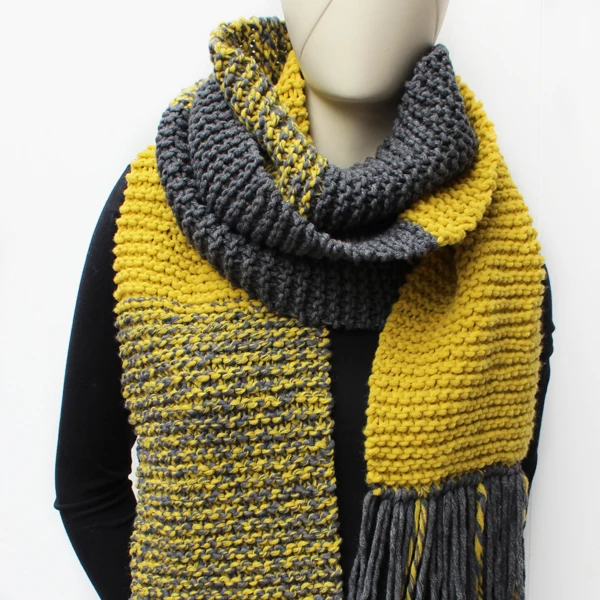 Strickanleitung „Essentials“ – Großer Schal