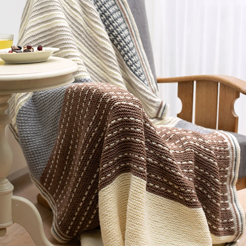 Strickpaket „Verträumte Decke“
