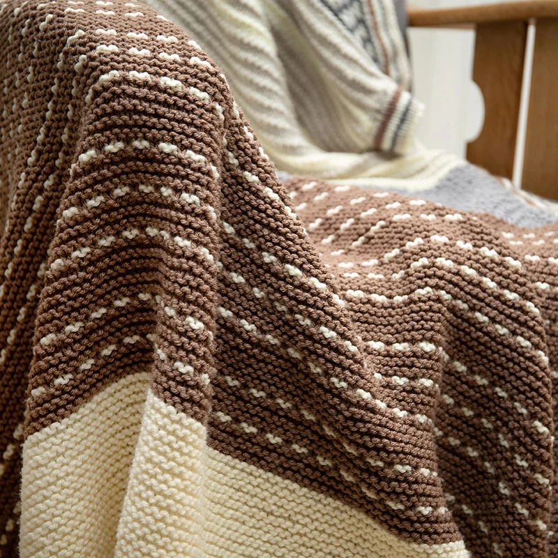 Strickpaket „Verträumte Decke“