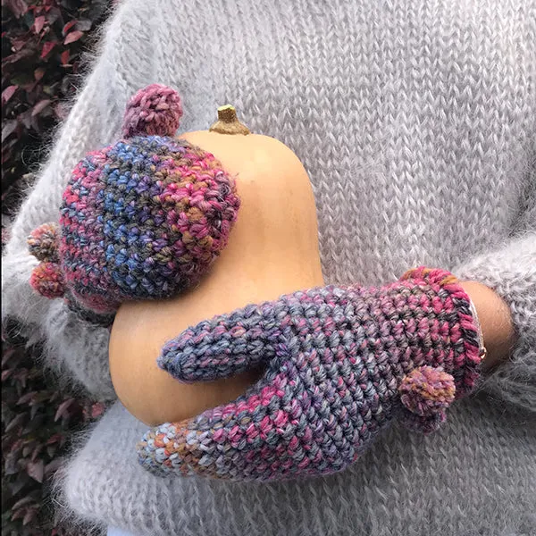 Häkelanleitung für Handschuhe „Confetti“