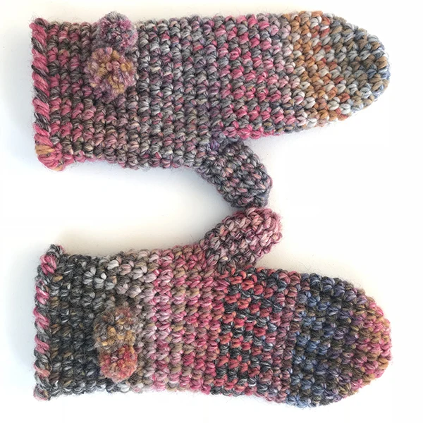 Häkelanleitung für Handschuhe „Confetti“
