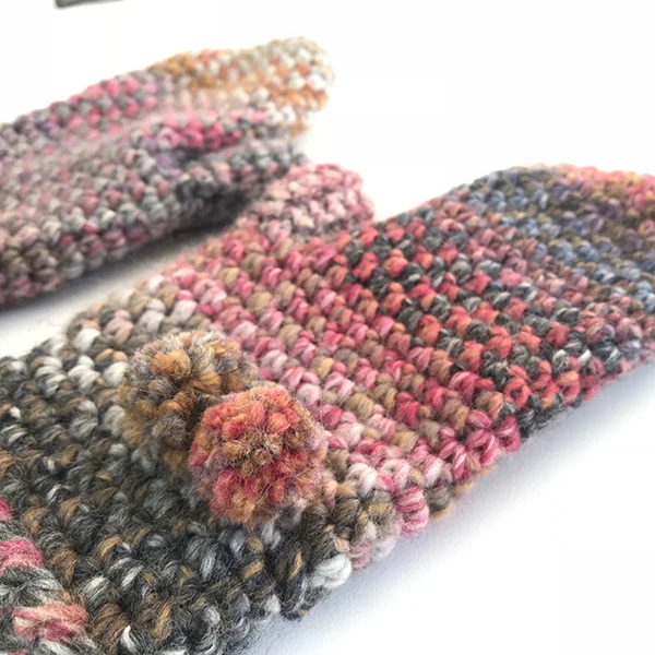 Häkelanleitung für Handschuhe „Confetti“