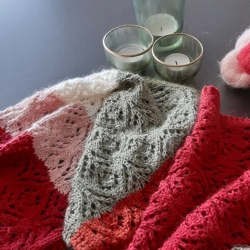 Strickanleitung für den Schal „Madeliefste“ (digital)