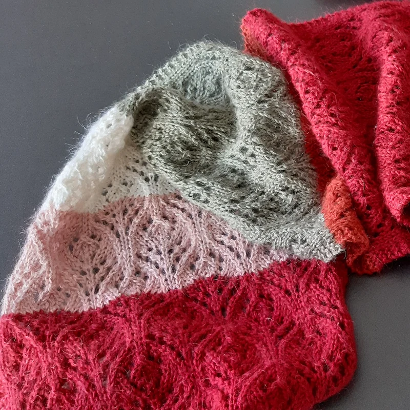 Strickanleitung für den Schal „Madeliefste“ (digital)