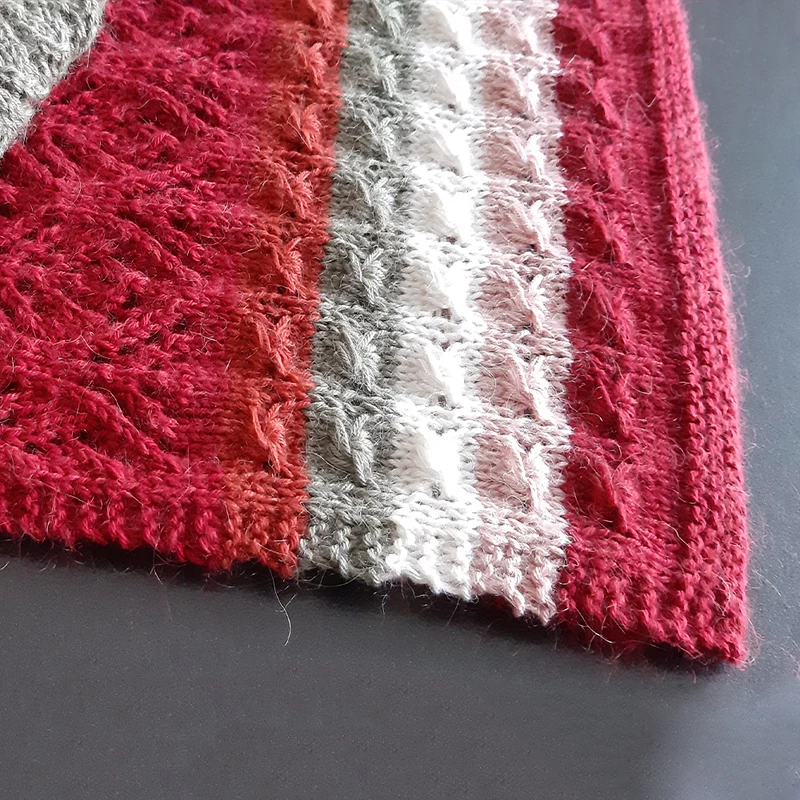 Strickanleitung für den Schal „Madeliefste“ (digital)