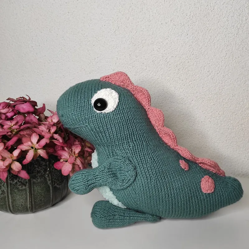 Strickanleitung „Dex, der Dino“