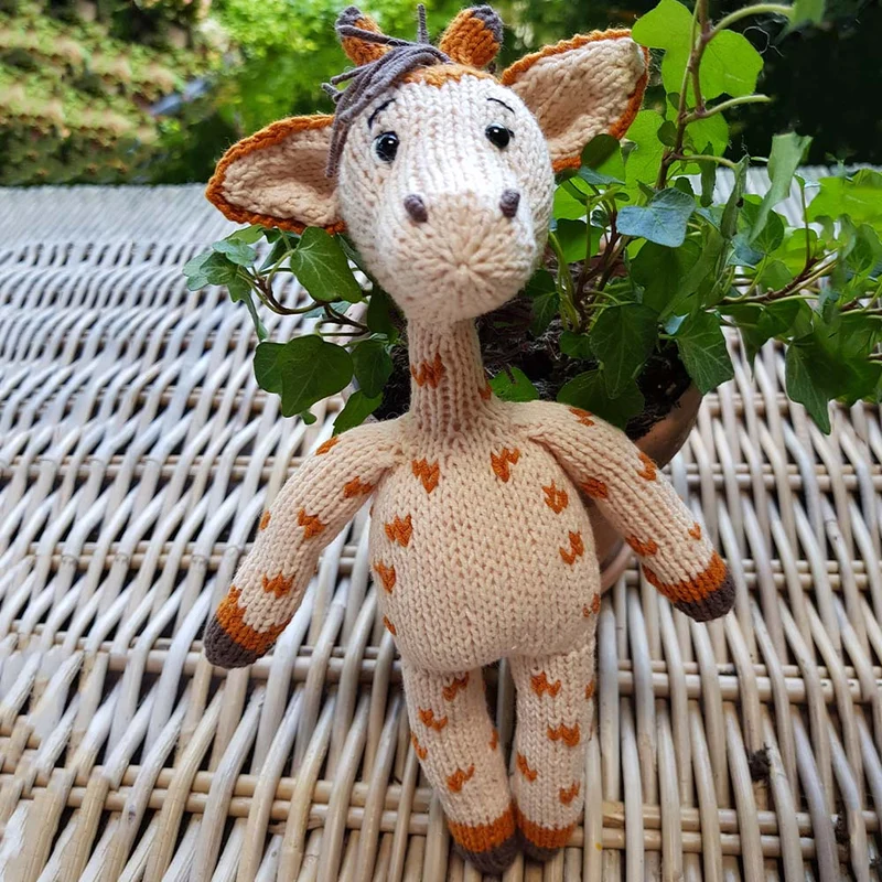 Strickanleitung „Isa, die Giraffe“