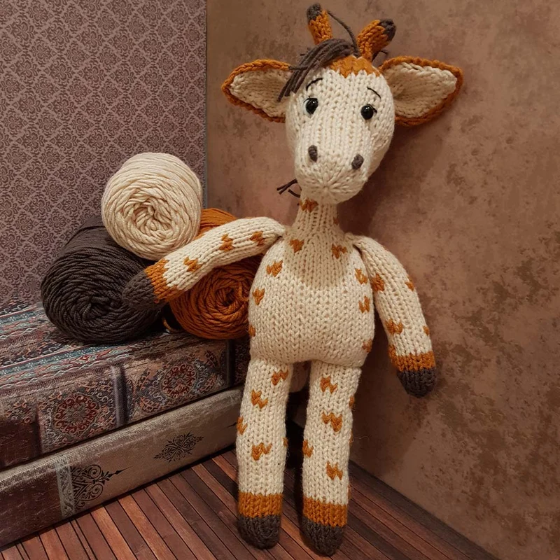 Strickanleitung „Isa, die Giraffe“