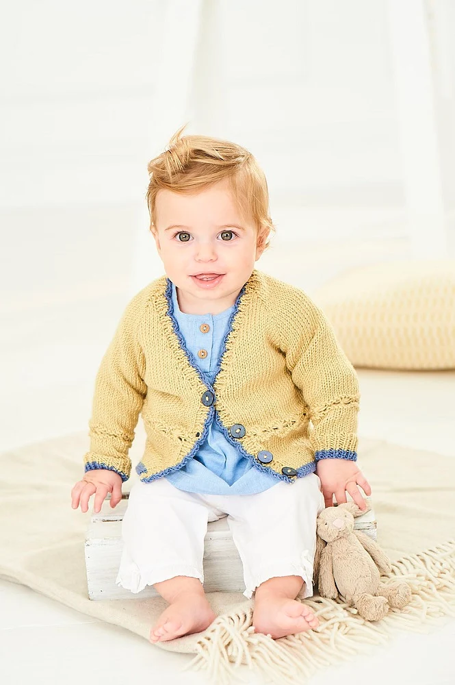 Strickanleitung Stylecraft Bambino DK Nr. 9759 Babyjacken