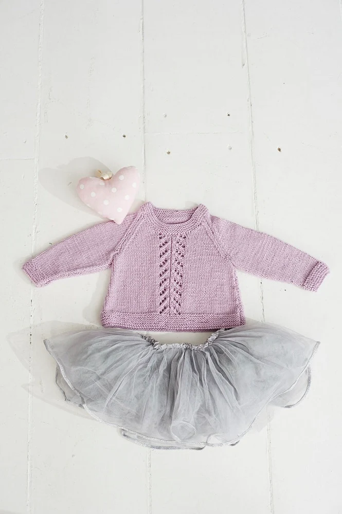 Strickanleitung Stylecraft Bambino DK Nr. 9499: Babypullover und -Jacke