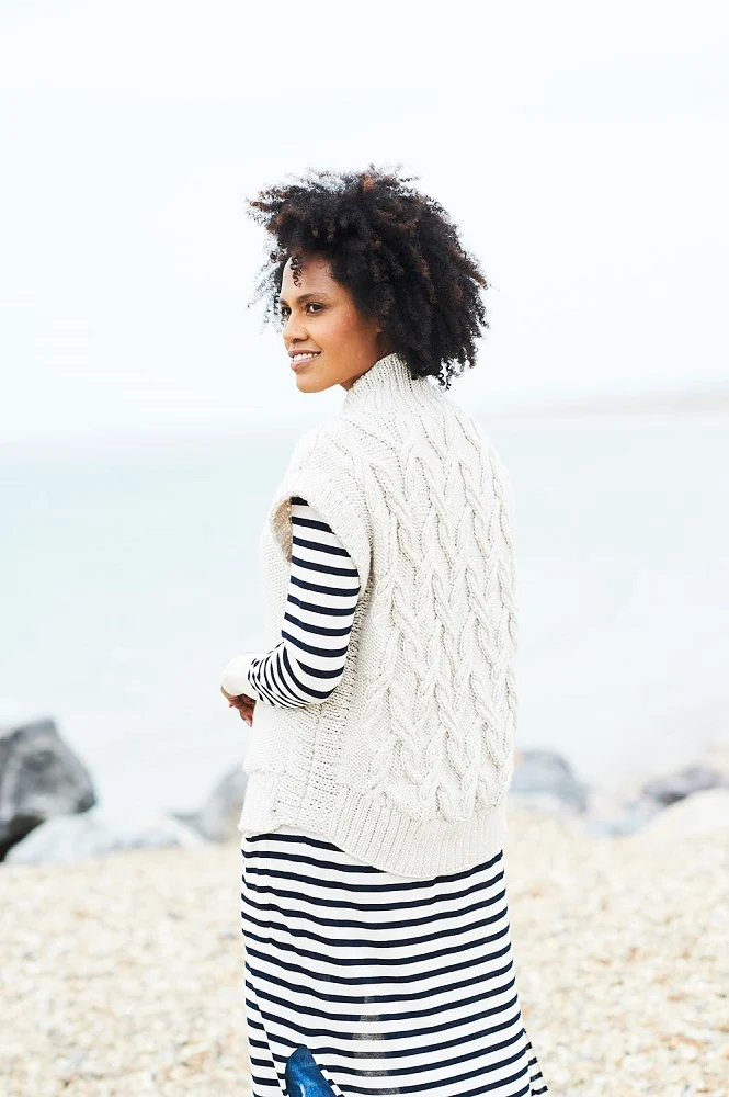 Strickanleitung Stylecraft Bellissima Chunky Nr. 9695 – Jacke und Pullover
