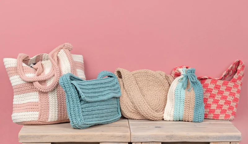 Häkelanleitung „Yarn and Colors Zentastic Bags Pattern Bundle“
