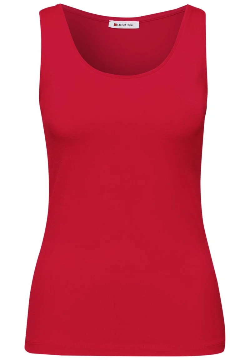 Basic Top mit Rundhals aus Jersey
