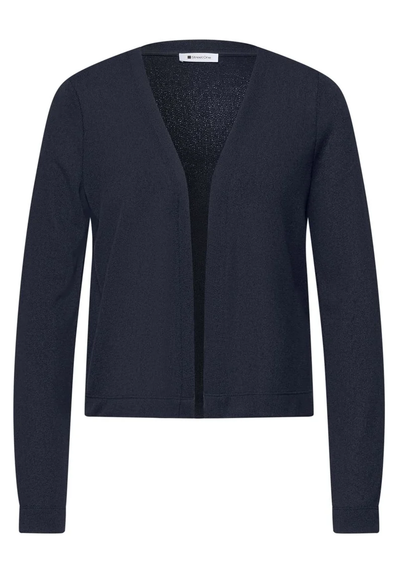 Langarm Jacke in offener Passform