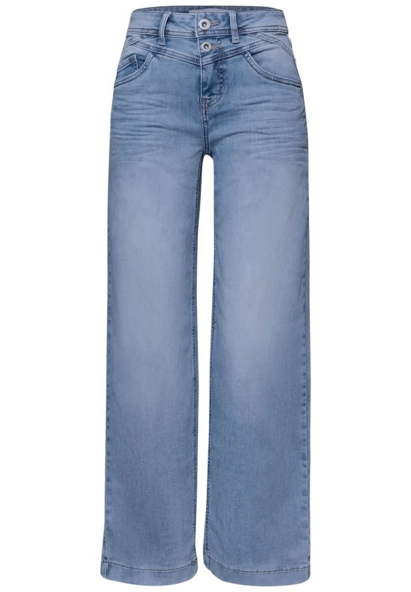 High Waist Wide Leg Jeans im Loose Fit