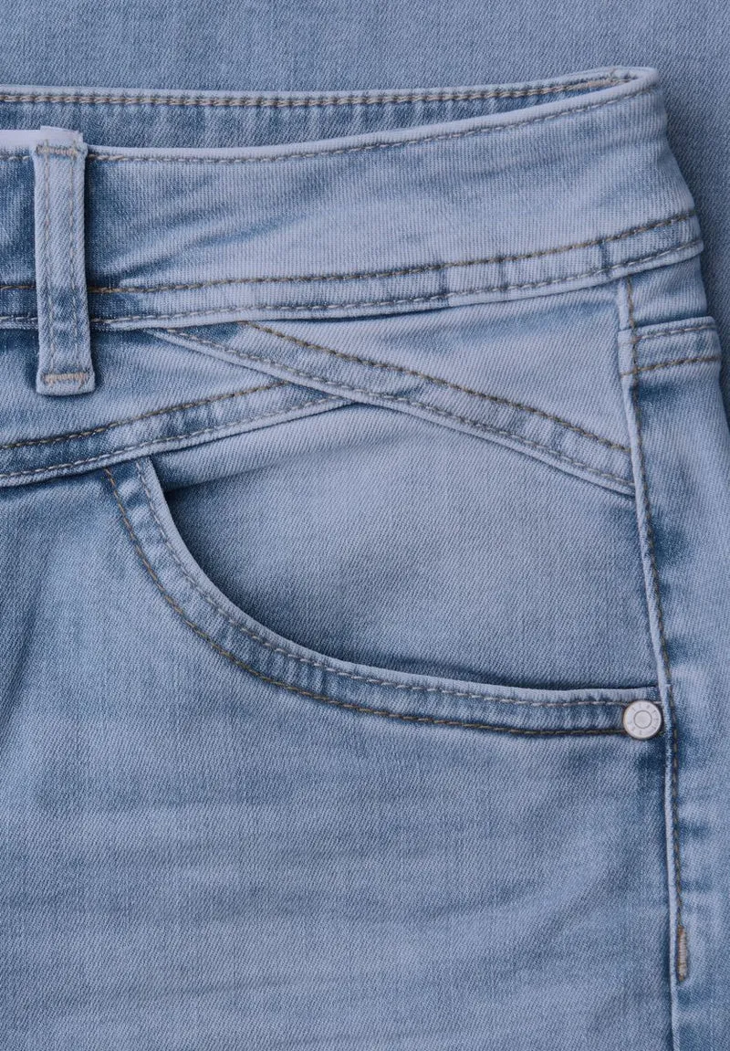High Waist Wide Leg Jeans im Loose Fit