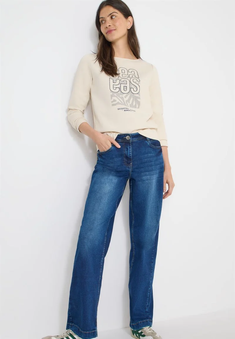 Silk-Touch Stickerei Shirt