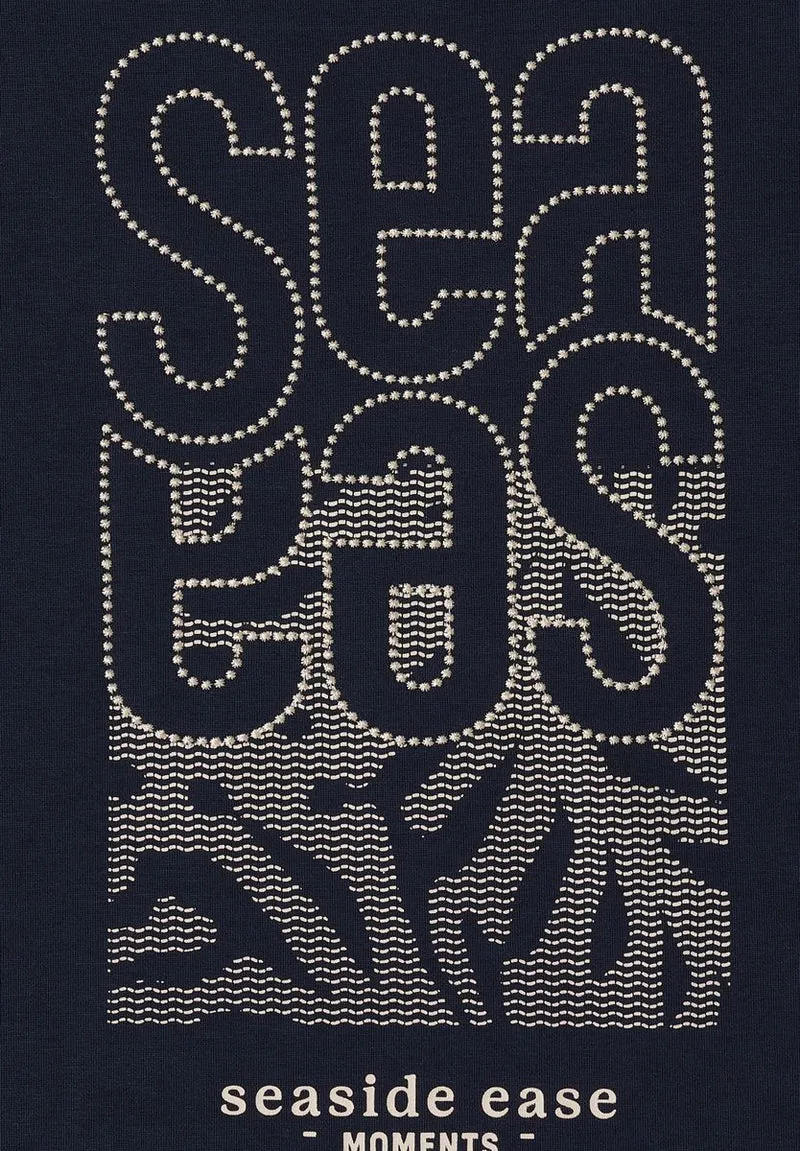Silk-Touch Stickerei Shirt