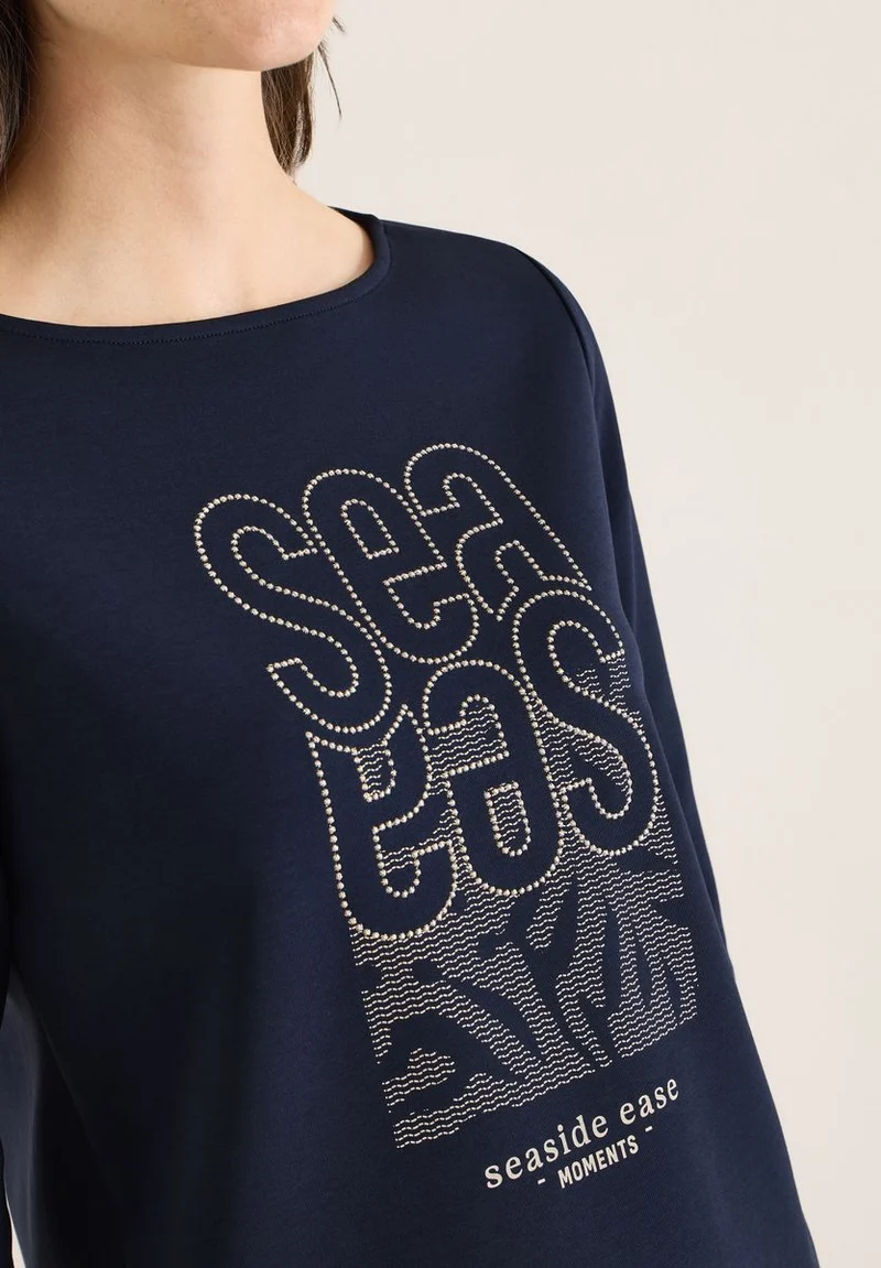 Silk-Touch Stickerei Shirt