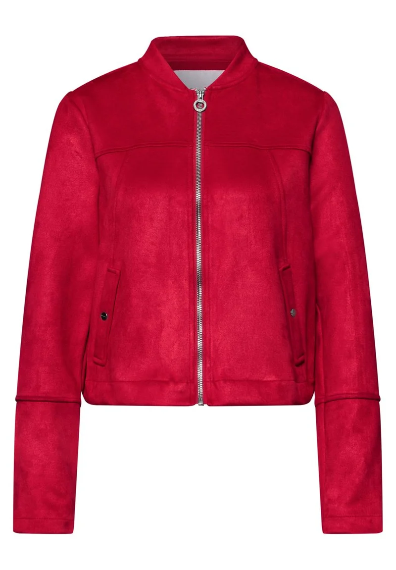 Blouson aus Velours mit Zipper