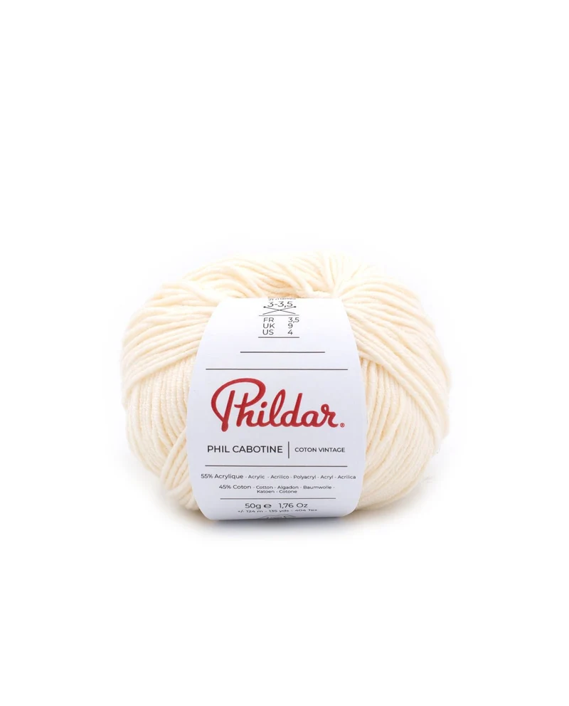 Phildar Phil Cabotine 1359 Naturweiß