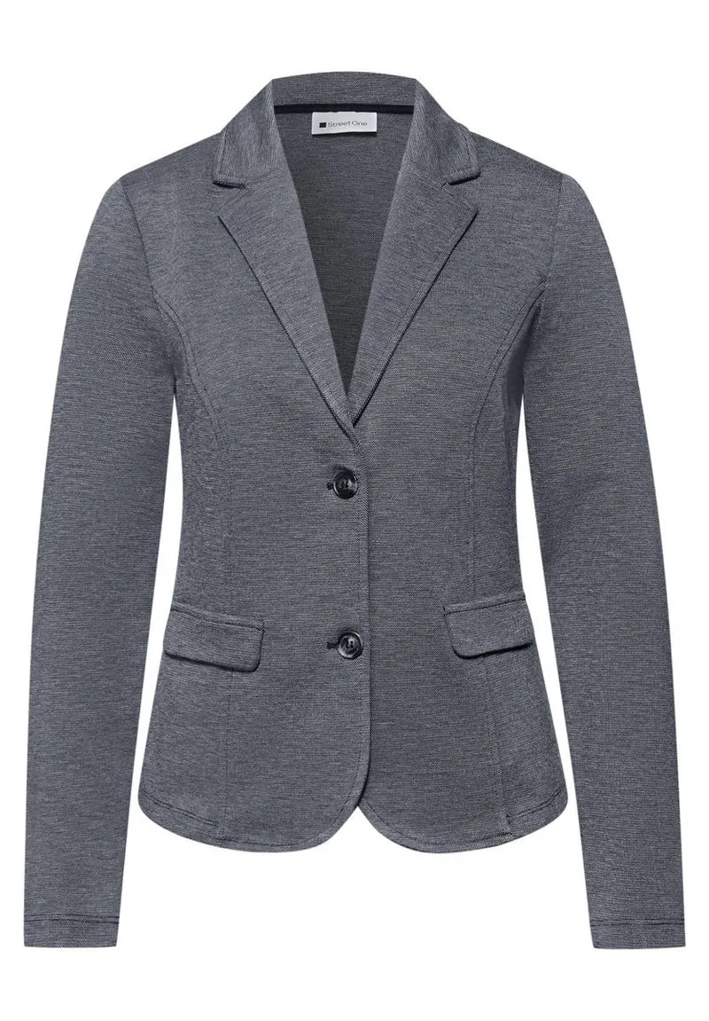 Basic Piqué Blazer
