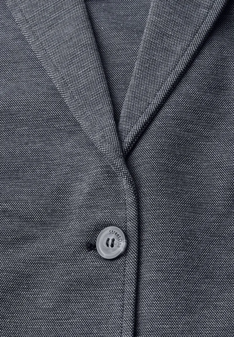 Basic Piqué Blazer