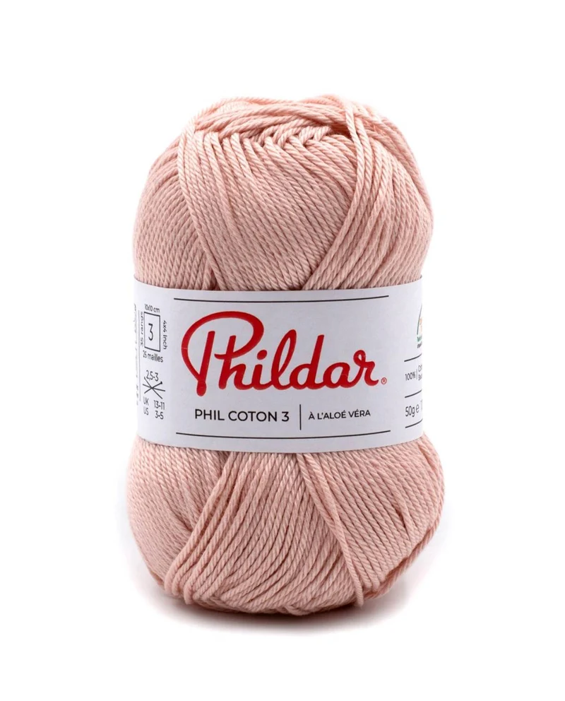 Phildar Phil Coton 3 1136 Rosa