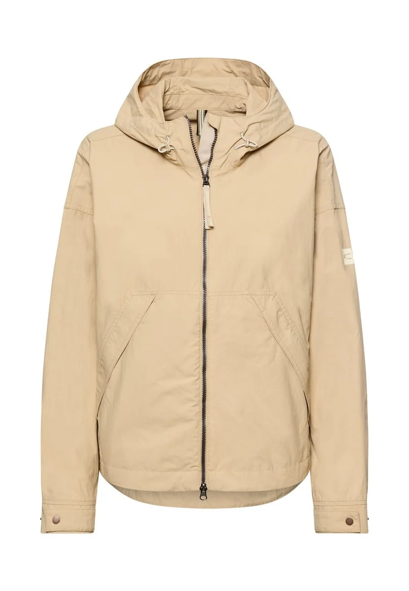 Leicht packbare Übergangsjacke im Oversized Fit