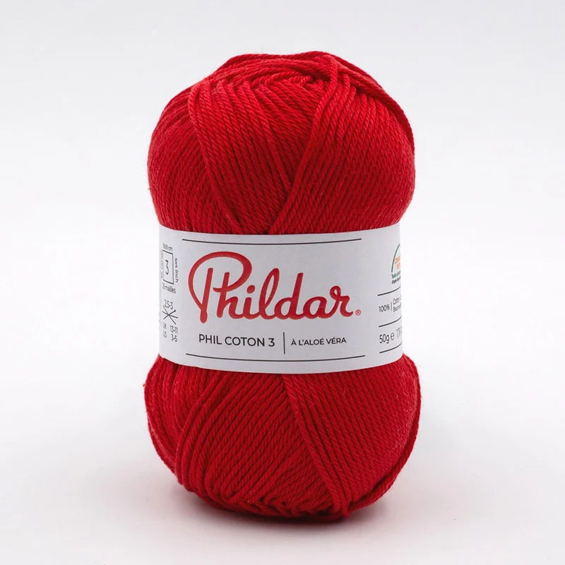 Phildar Phil Coton 3 1272 Kirsche
