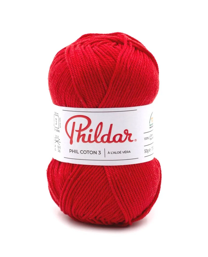 Phildar Phil Coton 3 1272 Kirsche