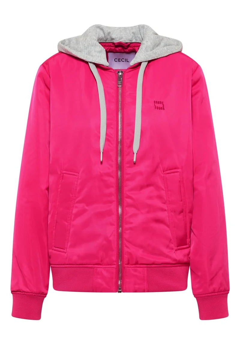 Blouson mit abnehmbarer Sweat-Kapuze