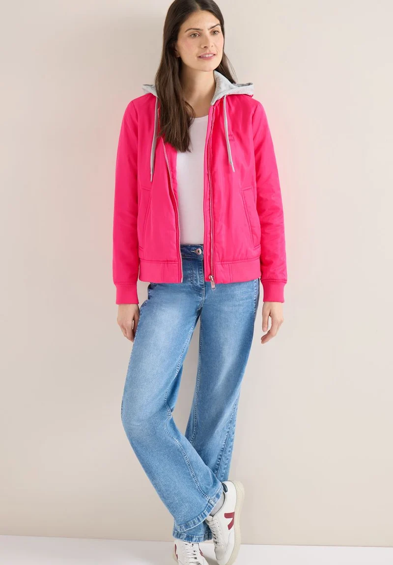 Blouson mit abnehmbarer Sweat-Kapuze