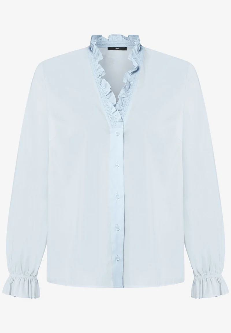 Bluse mit Rüschen