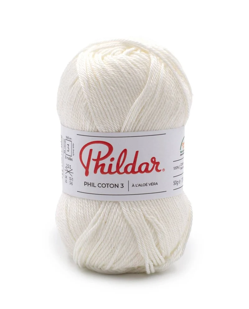 Phildar Phil Coton 3 1397 Kreide