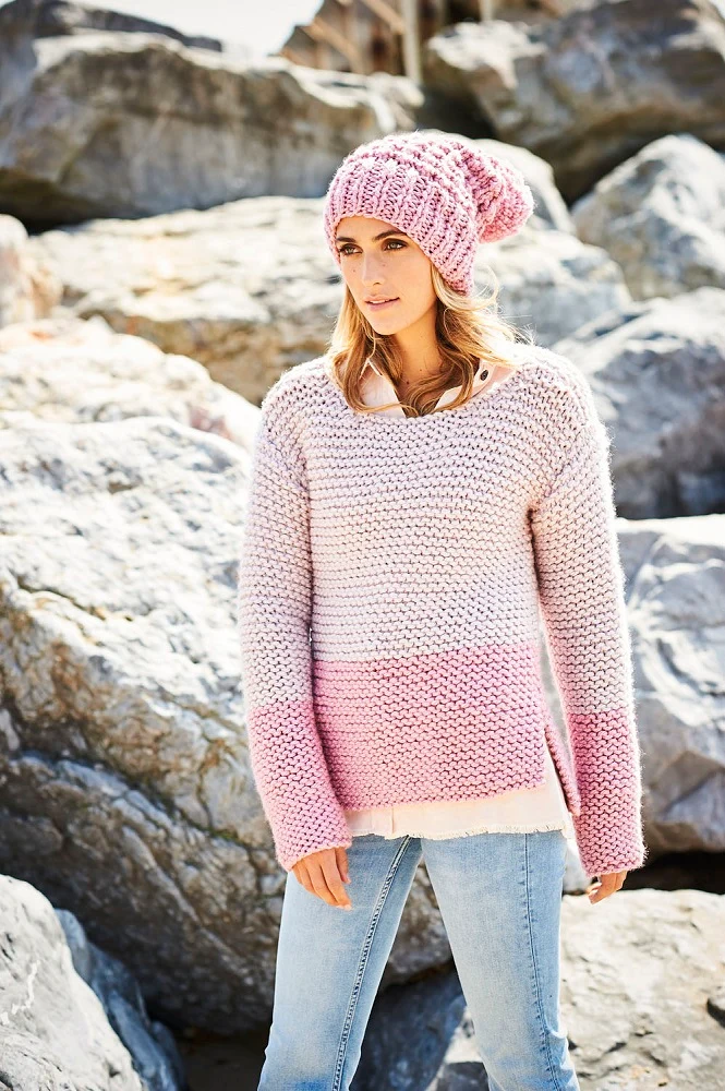 Strickanleitung Stylecraft Special XL Super Chunky Nr. 9592 Pullover