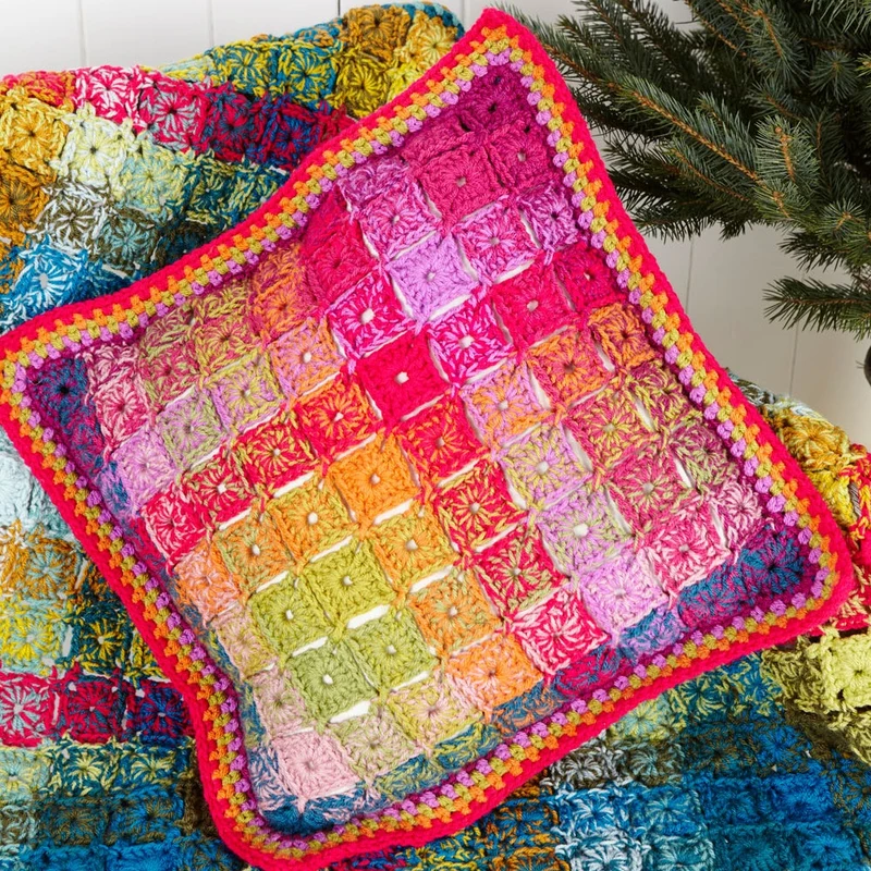 Häkelanleitung Stylecraft Special DK Nr. 9255 Decke und Kissen (digital)