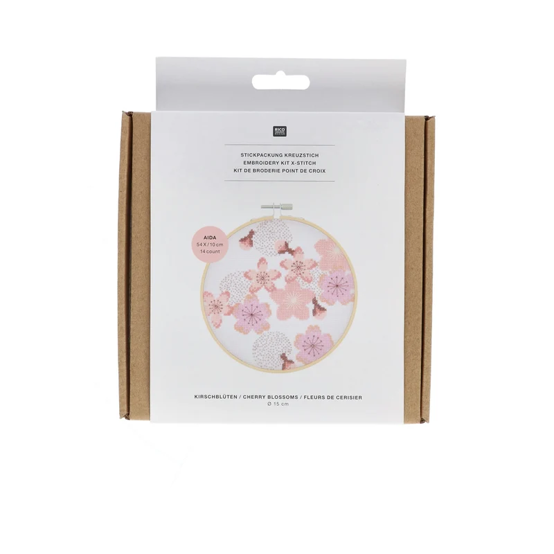 Rico-Stickpaket „Kirschblüten“